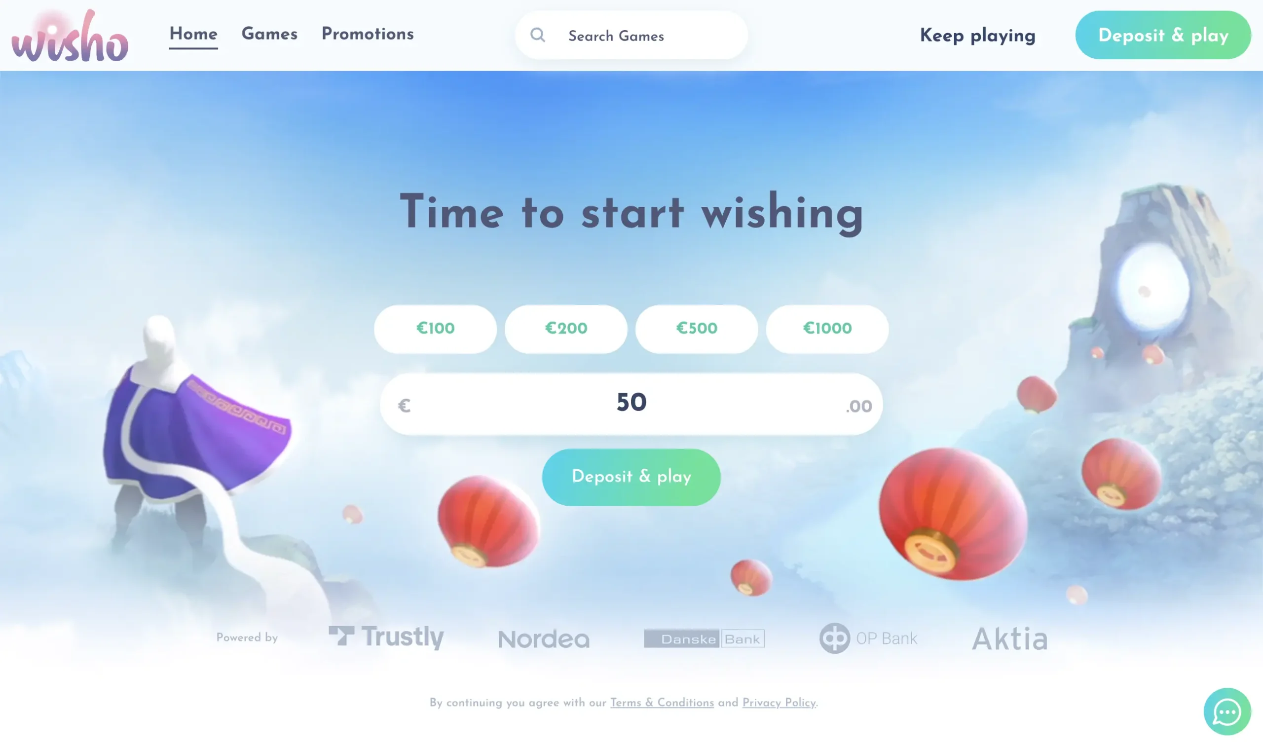 Скриншот лобби Wisho